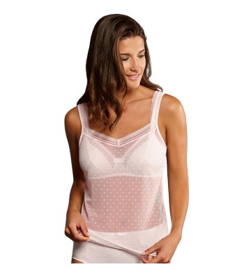 TOP DENTELLE ROSE POUDRE ANITA